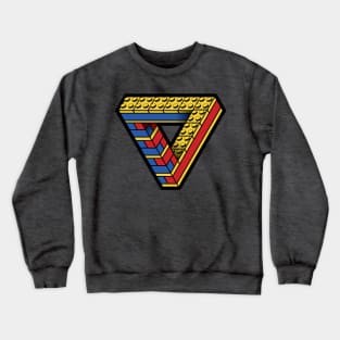 Brick Built Triangle Illusion Crewneck Sweatshirt